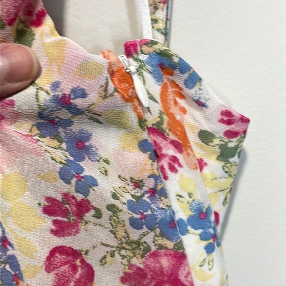 Jessica Simpson Floral Asymmetrical Sundress - Picture 4 of 8